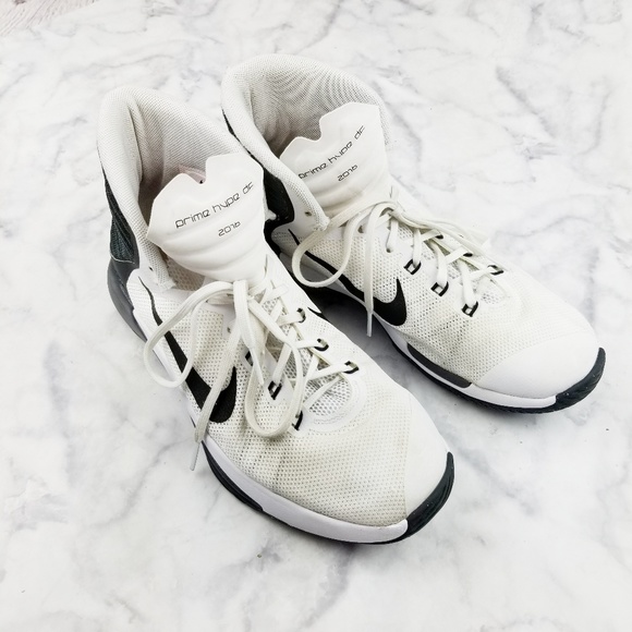 Nike Shoes - Nike|Prime Hype DF Basketball Shoes White/Black